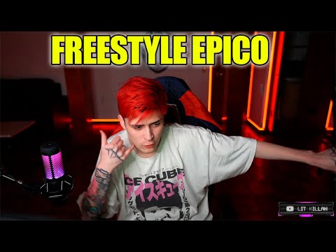 LIT KILLAH TIRANDO FREESTYLE EPICO EN STREAM