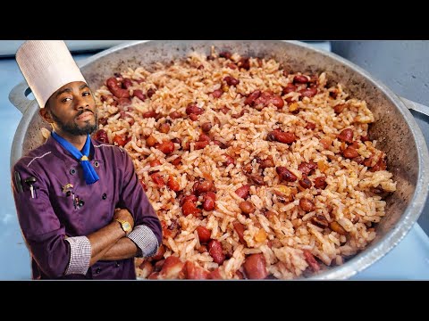 HOW TO MAKE JAMAICAN RICE AND PEAS WITH 3 PEAS | TRICE & PEAS | PANTRY CLEAN OUT COOKING | Hawt Chef