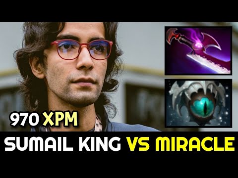 SUMAIL vs MIRACLE — 970 XPM Unkillable Boss Dota 2