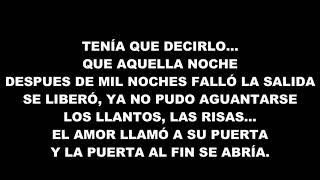 Manuel Carrasco - Tenía Que Decirlo (LETRA)