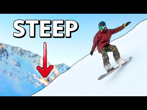 Do This To Snowboard The Steepest Runs Like An Expert