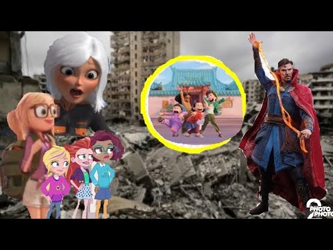 Susan Ginormica, Sam Sparks, Polly, Shani and Lila Meets Doctor Strange/ Susan Encounters Mei Lee