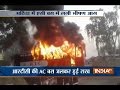 AC bus catches fire in Bhatinda, 3 dead