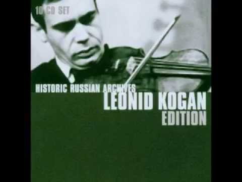 Leonid Kogan plays Vieuxtemps Concerto 5