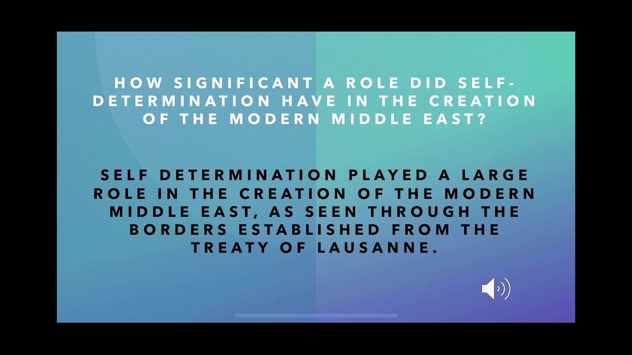 The Treaty of Lausanne