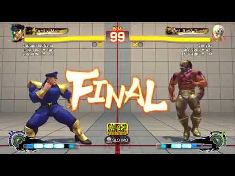 ShuumatsuNinja (M.Bison) Vs zeny53 (El Fuerte) SSF4 AE 2012 Match Video Super Street Fighter 42817