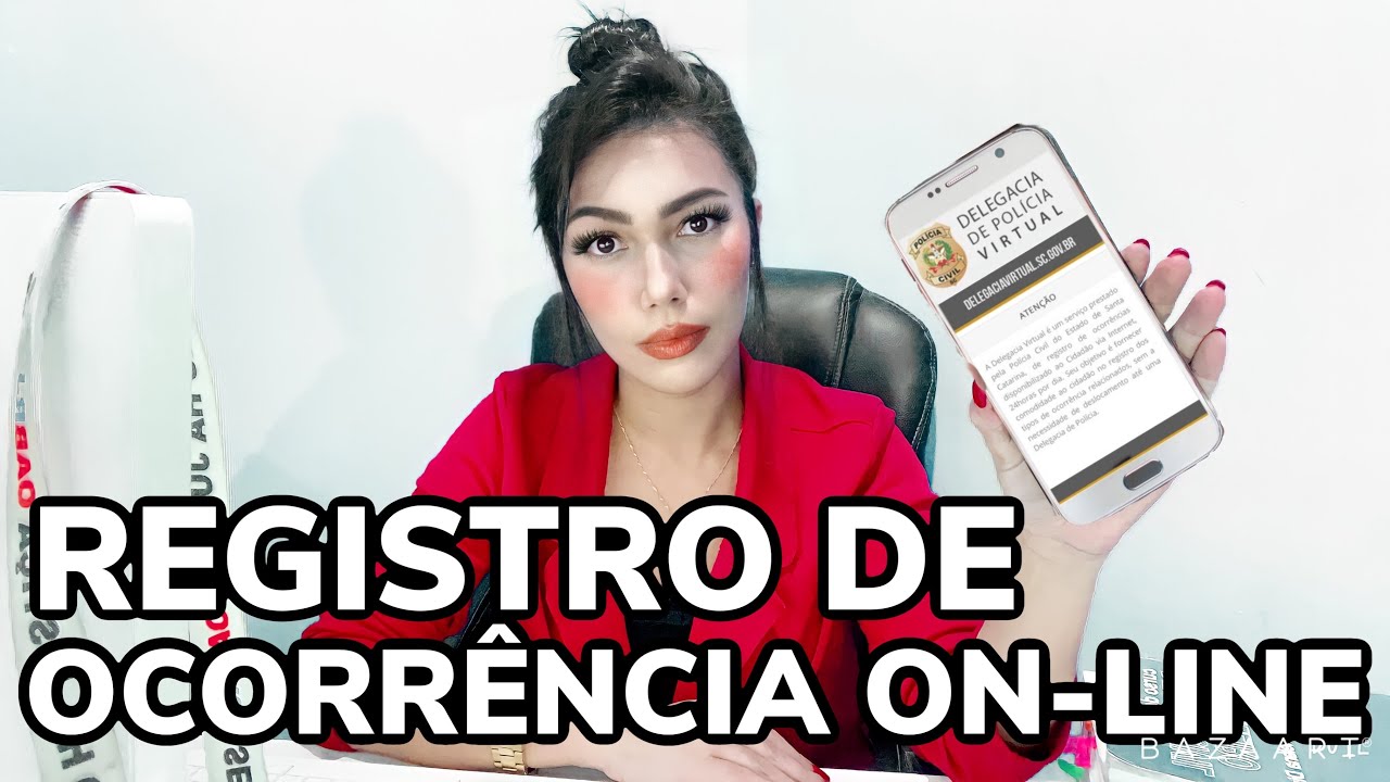 COMO FAZER BOLETIM DE OCORRÊNCIA ON-LINE