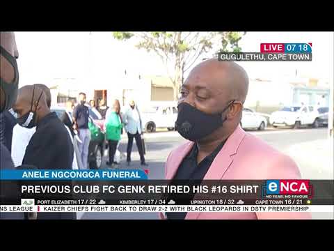 Anele Ngcongca Funeral He played for Amazulu and Bafana Bafana