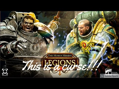 Horus Heresy Legion Gameplay Episode 165 ------ Tybalt Marr is here!!!/Break the Curse!!!/Glitch?