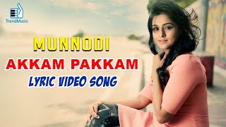 Munnodi Movie  Akkam Pakkam Song  Making Video wit