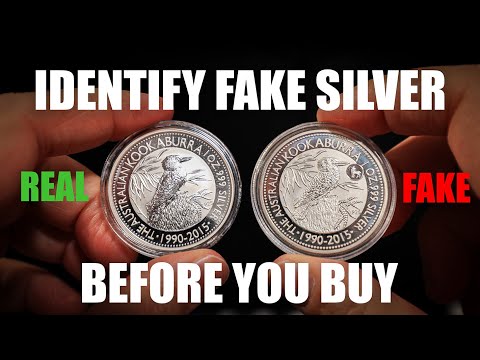 How to Spot Fake Silver BEFORE You Buy | Avoid Bullion Scams #gold #silver #consumerprotection