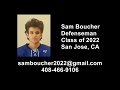 Sam Boucher Highlight Video - Hitting
