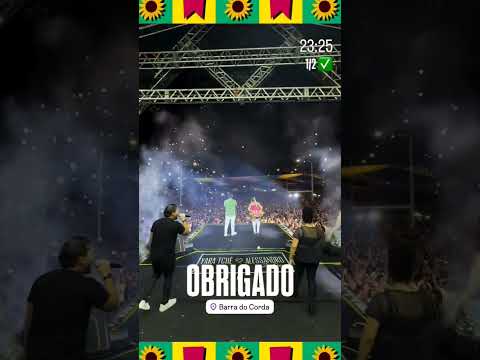 Obrigado Desejeiros - Yara Tchê e Alessandro ao vivo em Barra do Corda-MA