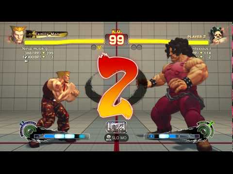 USFIV~ Hugo (I Infexious l) vs.  Guile (Ninja musik g) HD