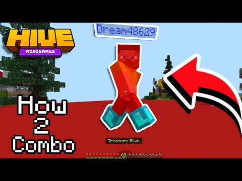 Rubixle - How to COMBO in Minecraft PvP Hive (Controller, Mobile, PC)