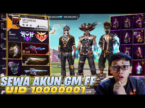 AKU SEWA 4KUN GM FF NO 1! VAULT TERLENGKAP DI DUNIA CUY SEMUA YG BELUM RILIS DAN LANGKA ADA!