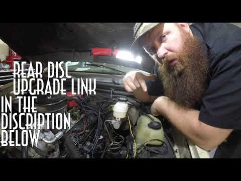 GBody BIG Disc Brake Upgrade | Front Brakes | Wrecking yard parts ONLY | #FamilyBurnoutWagon EP12
