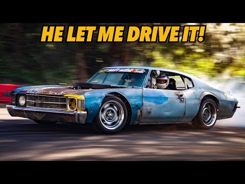 Drifting the Nascar / stock car Chevelle thingy!
