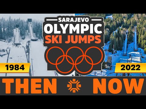 Sarajevo Olympic Ski Jumps  - Then and Now - Olympic Heritage 1984 - 2022 (FPV Drone Footage) Bosnia