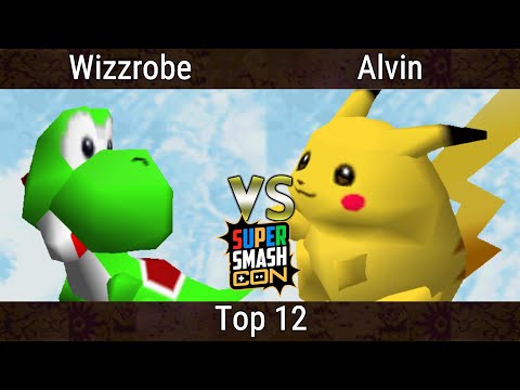 SSC 2023 - Wizzrobe (Yoshi) Vs. Alvin (Pikachu) Smash Bros - SSB64