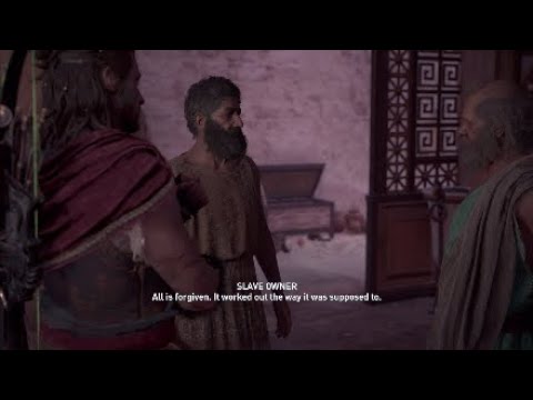 Assassin's Creed Odyssey - Side quest: Once a Slave (Both Outcomes)