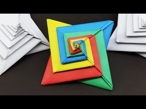 How to make Modular Origami Star Video