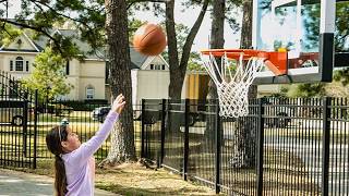 Wall Mount Basketball Hoop in Houston Texas ~ No Need for a Pole