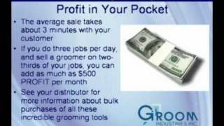 How to make money carpet cleaning selling the Grandi Groom