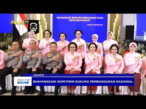 PERINGATAN HARI KESATUAN GERAK BHAYANGKARI KE-73 MENDUKUNG POLRI UNTUK MASYARAKAT