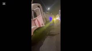 Piloto de tráiler se accidenta en Villa Nueva