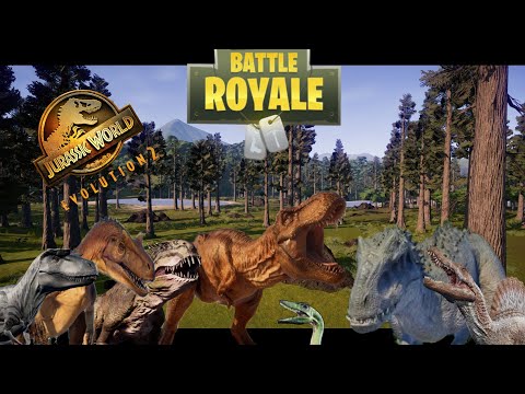 ALL LARGE CARNIVORE BATTLE ROYALE|Jurassic World Evolution 2