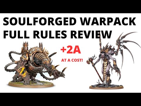 Soulforged Warpack Full Rules Review - Codex Chaos Space Marines