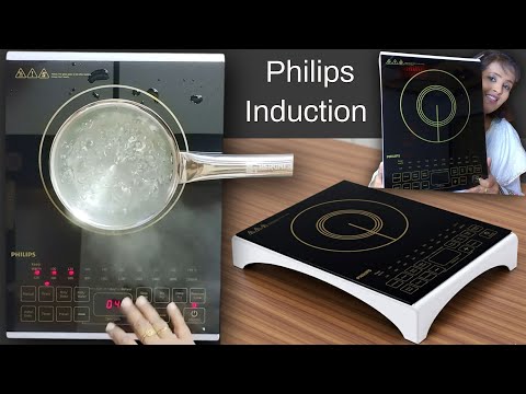Philips Viva Collection HD4938/01 Induction Cooktop 2100W Detailed Review & Full Demo In Hindi.