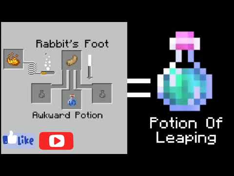 DUSMAN - All potion recipes in Minecraft