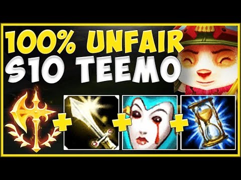 NEW SEASON 10 CONQUEROR MUST BE NERFED! S10 AP CONQ TEEMO IS 100% UNFAIR! League of Legends Gameplay