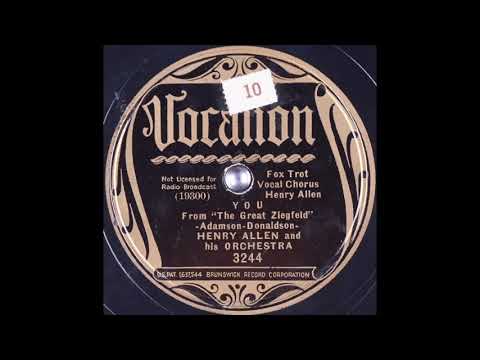 Henry Allen & his orchestra - You (1936)