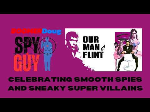 Spy Classic OUR MAN FLINT James Coburn 1960s Cool Spy