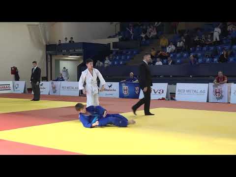 Vasilije Stajčić TAM Mihailo Dobrijević DZU 0:1 -50kg #PrvenstvoSrbijePioniri 2021 Bronza