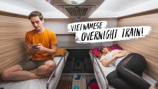 Vietnam FIRST CLASS Overnight Sleeper Train! - Ninh Binh to Hoi An