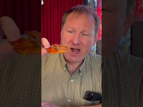 IMO's pizza is a St. Louis style pizza -- first time trying their pizza!