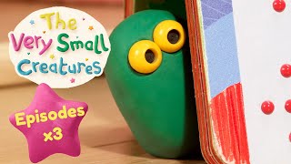 Colourful Puddles / Boo! / Ouchy | The Very Small Creatures | Full episodes!