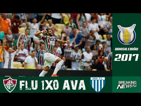 Gol de Henrique Dourado - Fluminense 1x0 Avaí - Campeonato Brasileiro 2017