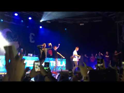 Capo Plaza ft Drefgold & Sfera Ebbasta - Tesla LIVE @ Fabrique Milano 29/04/2018