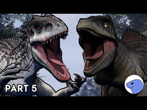 Giganotosaurus vs Indominus Rex | Animation (Part 5)