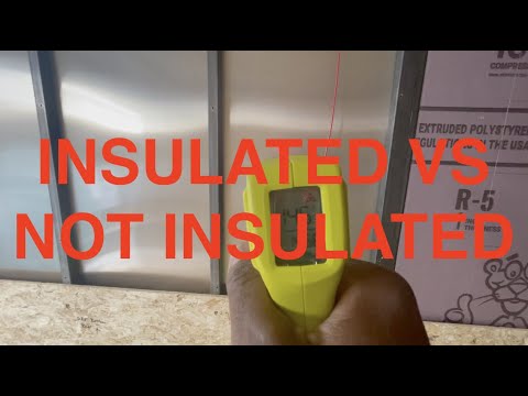 Cargo Trailer to Camper Conversion Part 3 How Effective is R5 Insulation