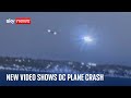 New video shows plane & helicopter colliding in Washington DC