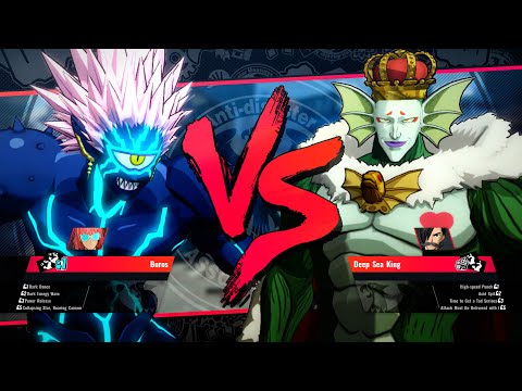 Boros vs Deep Sea King - One-Punch Man: A Hero Nobody Knows