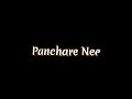 Panjara Punch Lyrics Alappuzha Gymkhana Black Screen Malayalam Song Lyrics