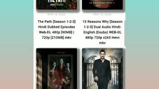 How to download Hollywood and Bollywood web series in 480p