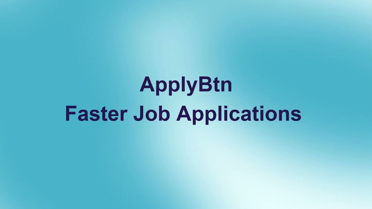 ApplyBtn - AI Job Application Autofill on Any Job Page